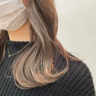 カラー 似合わせ/透明感カラ ー/QUATRO谷口のヘアスタイル