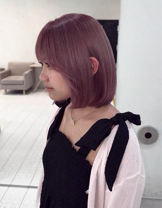 ロング カラー メンズ ブリーチ/Wカラー /🐹🤍ナナカのヘアスタイル