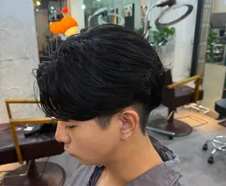 ショート パーマ メンズ HARBOR ゆづきのヘアスタイル