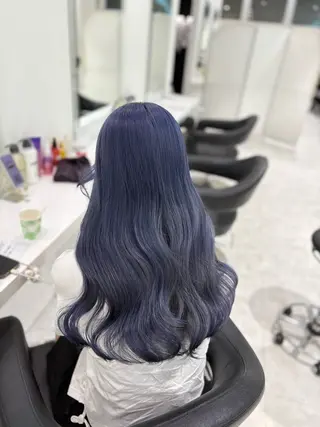 ロング カラー 色落ち綺麗🩰ハイ トーン🎀RINKAのヘアスタイル