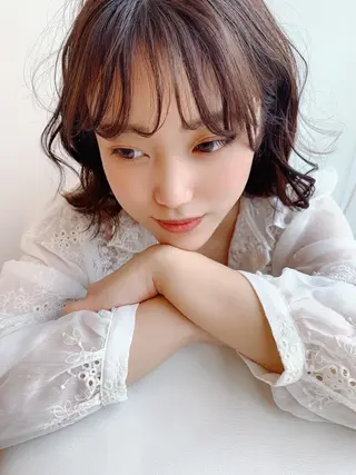 ショート 今井 はるかのヘアスタイル