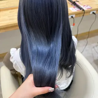セミロング カラー 柔らかいbeige ¦韓国¦🩰マユ🩰のヘアスタイル