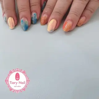 ネイル tiarynail K K🐼のネイルデザイン