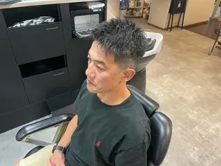 ショート メンズ 綾田 一蔵のヘアスタイル