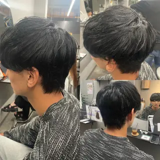 ショート カラー メンズ 🌹ミラクル美容師 🌹くっぽのヘアスタイル