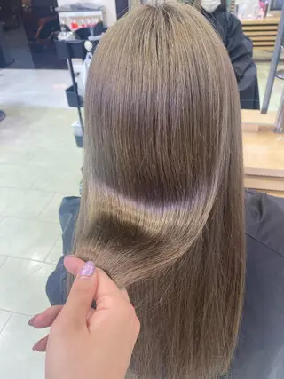 ロング カラー ヘアアレンジ TSUNA 🌙 Lim 五反田のマツエク・マツパデザイン