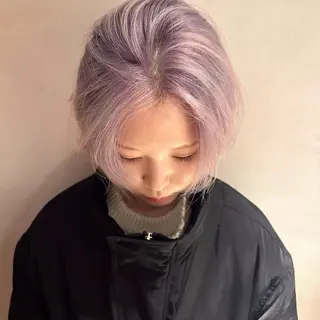 ショート 🪽デザインカラー/ ブリーチ/陽向🪽のヘアスタイル