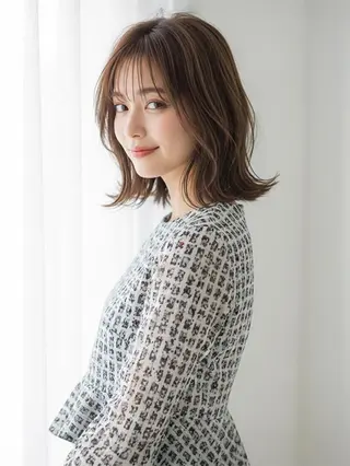 カラー Helena みなつのヘアスタイル