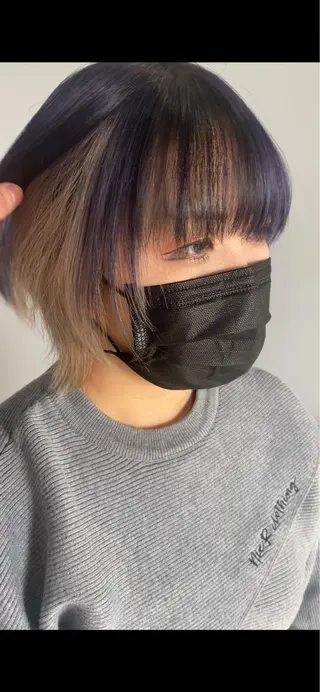ロング カラー ダブルカラー特化💍 tiam💍韓国ヘアのヘアスタイル
