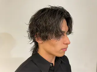 メンズ 三田 真穂のヘアスタイル