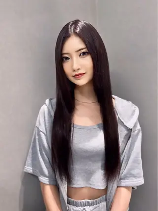 ロング Rita/髪質改善/ ブリーチなしWカラーのヘアスタイル