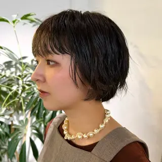 ショート カラー Nico セナのヘアスタイル