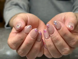 ショート Glossynail 〜爪屋〜のネイルデザイン
