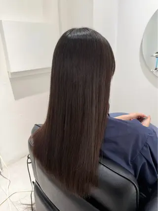 ロング 松本 來実のヘアスタイル