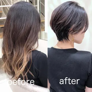 ショート 安藤 明日翔のヘアスタイル