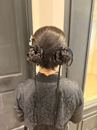 ヘアアレンジ 國分 真椰のヘアスタイル