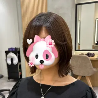ショート カラー レイヤー🍀ボブ 浦和🍓YUIのヘアスタイル