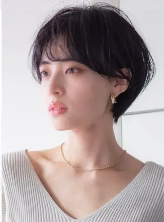 ショート パーマ 浅沼 ゆいのヘアスタイル
