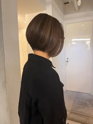 ミディアム 🎨ハイライト/透明 感カラー/近藤怜那のヘアスタイル