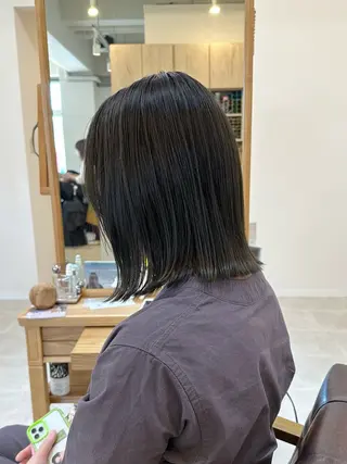 ミディアム カラー 吉田 浩太郎のヘアスタイル