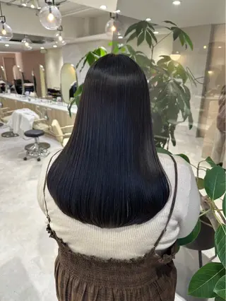 ロング カラー 透明感カラー🌿 グレージュ🐺陽介のヘアスタイル