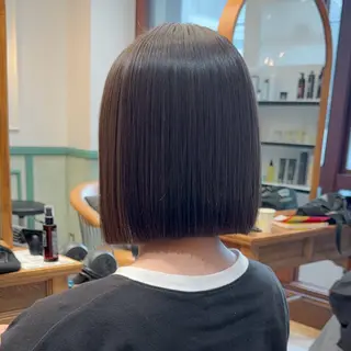 ショート カラー 🩶sayumi🩶 ボブ/美髪矯正/柏のヘアスタイル