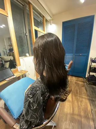 ミディアム メンズ FUKUSHIMAのヘアスタイル