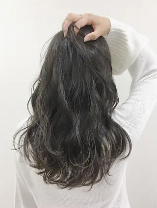 ロング カラー ノンダメージ髪質改善 カラー💎/KURAのヘアスタイル