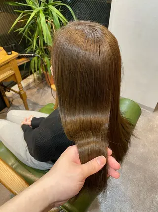セミロング 美髪 透明感カラーSotaのヘアスタイル