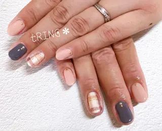 ネイル tRING* しいの木台のネイルデザイン
