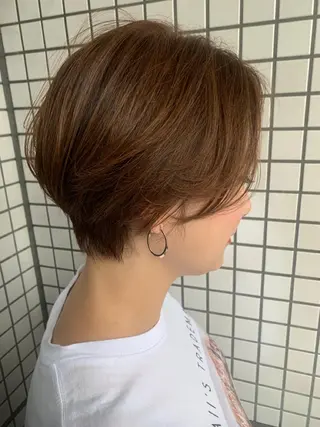 ショート カラー Bianca 代表 硲 貴亮【東武練馬】のヘアスタイル