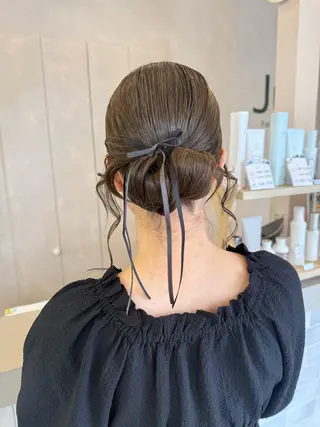 ヘアアレンジ 永田 彩華のヘアスタイル
