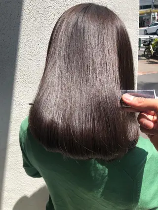 ミディアム 【髪質改善特化･ 福田航洋】のヘアスタイル