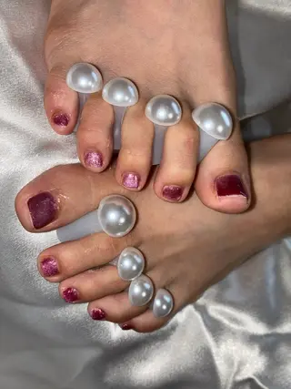 ショート YOKOSUKA NAILS💅🍃のネイルデザイン