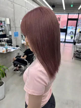 カラー Asami/名古屋/ ハイトーン/デザインのヘアスタイル