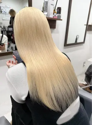 ロング coco横浜 チカのヘアスタイル