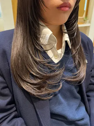 ロング 波津久 鈴愛のヘアスタイル
