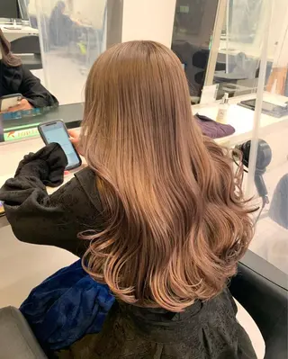 ロング カラー men's特化 値段以上の仕上がりにのヘアスタイル