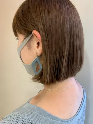 ミディアム 暖色/ブリーチカラー 🎀 M i k uのヘアスタイル