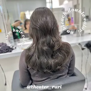 ロング カラー ふわっと抜け感🫧 ブラウンベージュ🤎のヘアスタイル