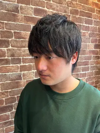 ショート カラー パーマ ヘアアレンジ メンズ キッズ ネイル マツエク・マツパ アイブロウ 久木原 ゆりのヘアスタイル
