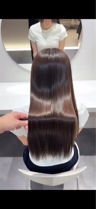 セミロング カラー 絹髪質感TR💫 レイヤーカット/熊澤のヘアスタイル