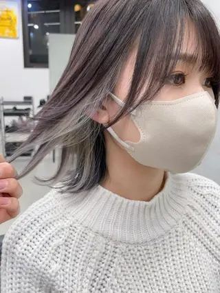 ショート カラー ブリーチダブルカラー 【koide】のヘアスタイル