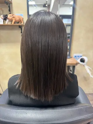 ミディアム カラー 艶カラー🎀 YUUKAのヘアスタイル