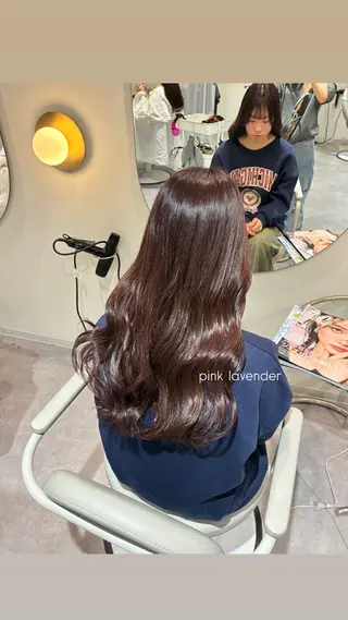 カラー 石井綾華🩰 ブリーチモデル募集✨のヘアスタイル