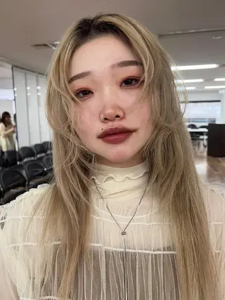 セミロング niconail 🧣ayu 📍烏山のネイルデザイン