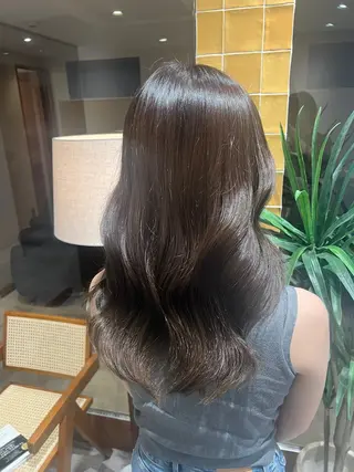 セミロング 艶髪/透明感 髪質改善 YUKIのヘアスタイル