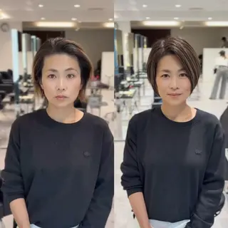 ショート ✨大人ショート特化 /カットモデル/銀座のヘアスタイル