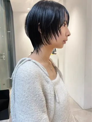 ショート れんか/ボブ/パーマ /カット/艶髪のヘアスタイル