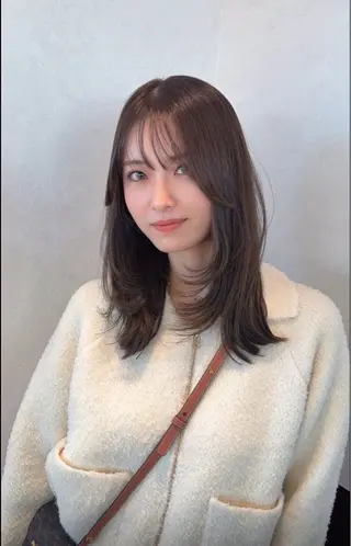 セミロング 山田 隆聖のヘアスタイル